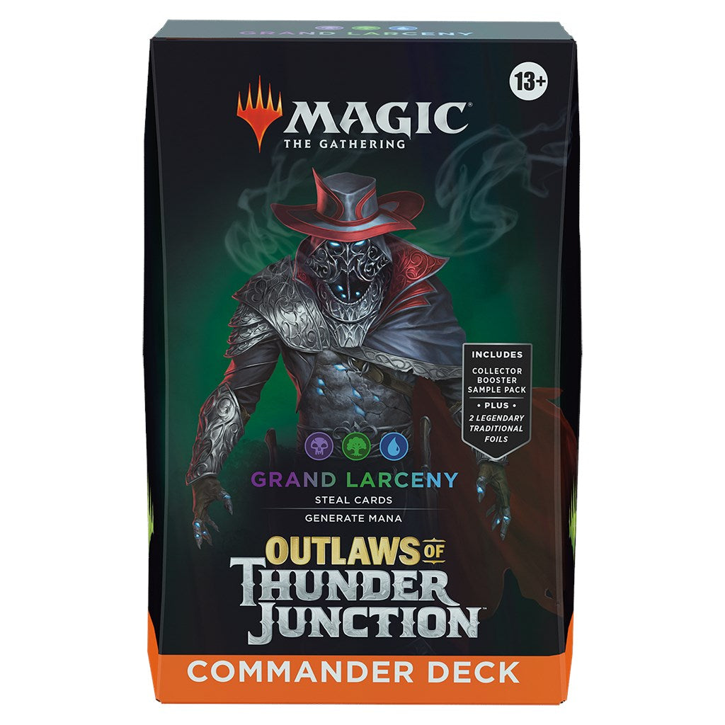 Outlaws of Thunder Junction Commander Deck - Grand Larceny [OTC - ]