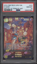 O-Nami One Piece Card Game OP07 Special Alternate Art #101 PSA 10