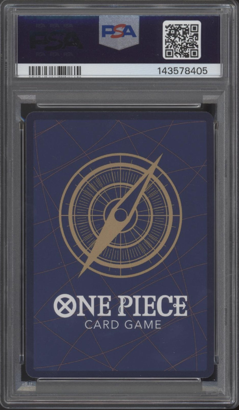 Portgas D Ace One Piece Card Game OP13 Wanted Alternate Art #119 PSA 10
