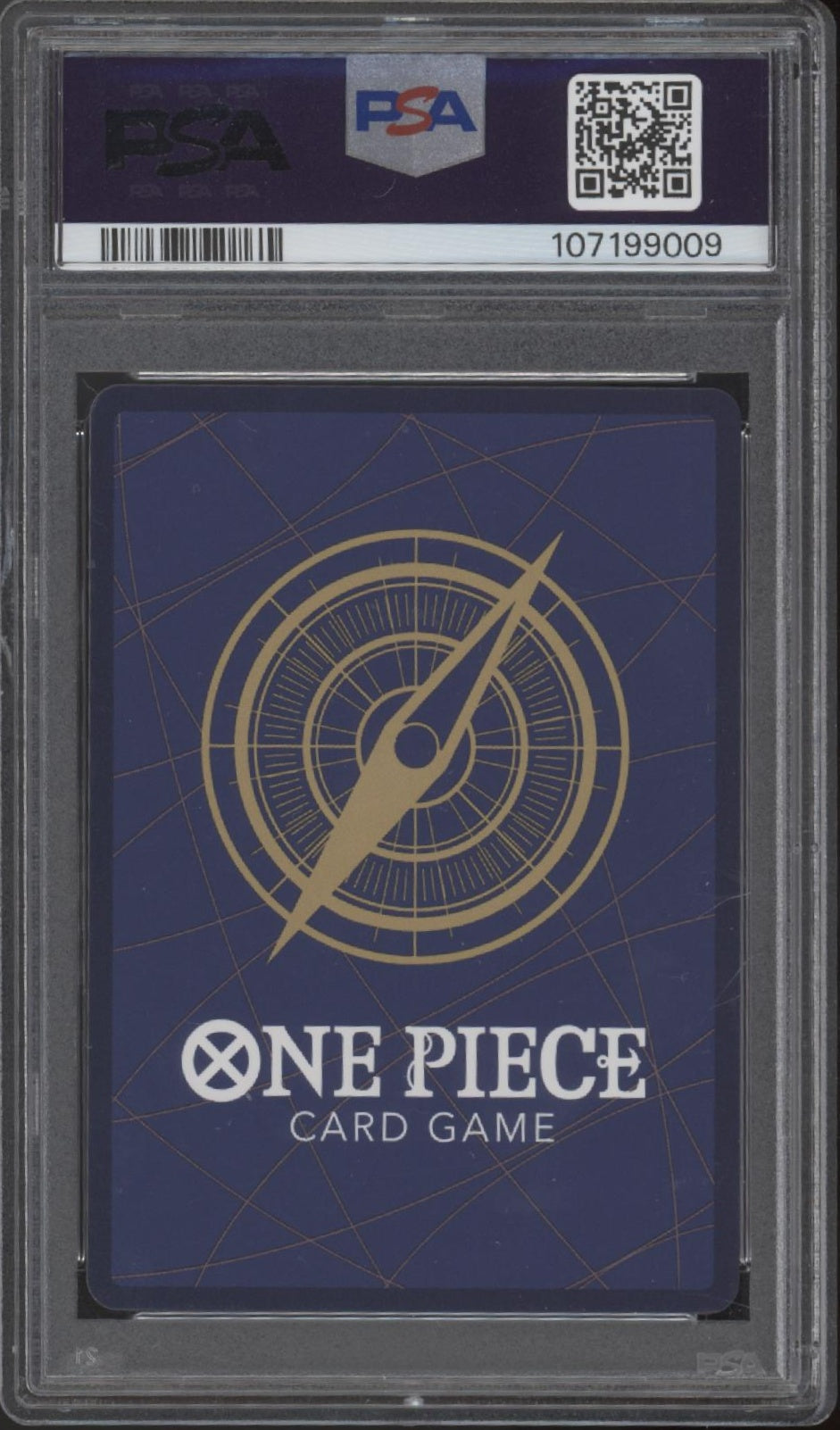 Shanks One Piece Card Game OP09 Manga Alternate Art #004 PSA 10