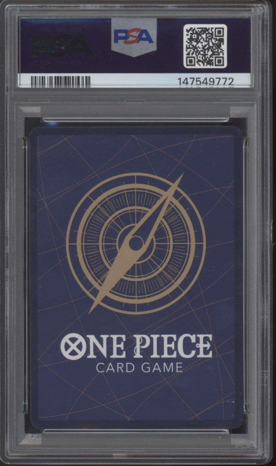 Shanks One Piece Card Game OP11 Special Alternate Art #004 PSA 10