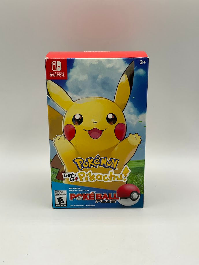 Pokemon Let's Go Pikachu [Poke Ball Plus Pack] Nintendo Switch Sealed