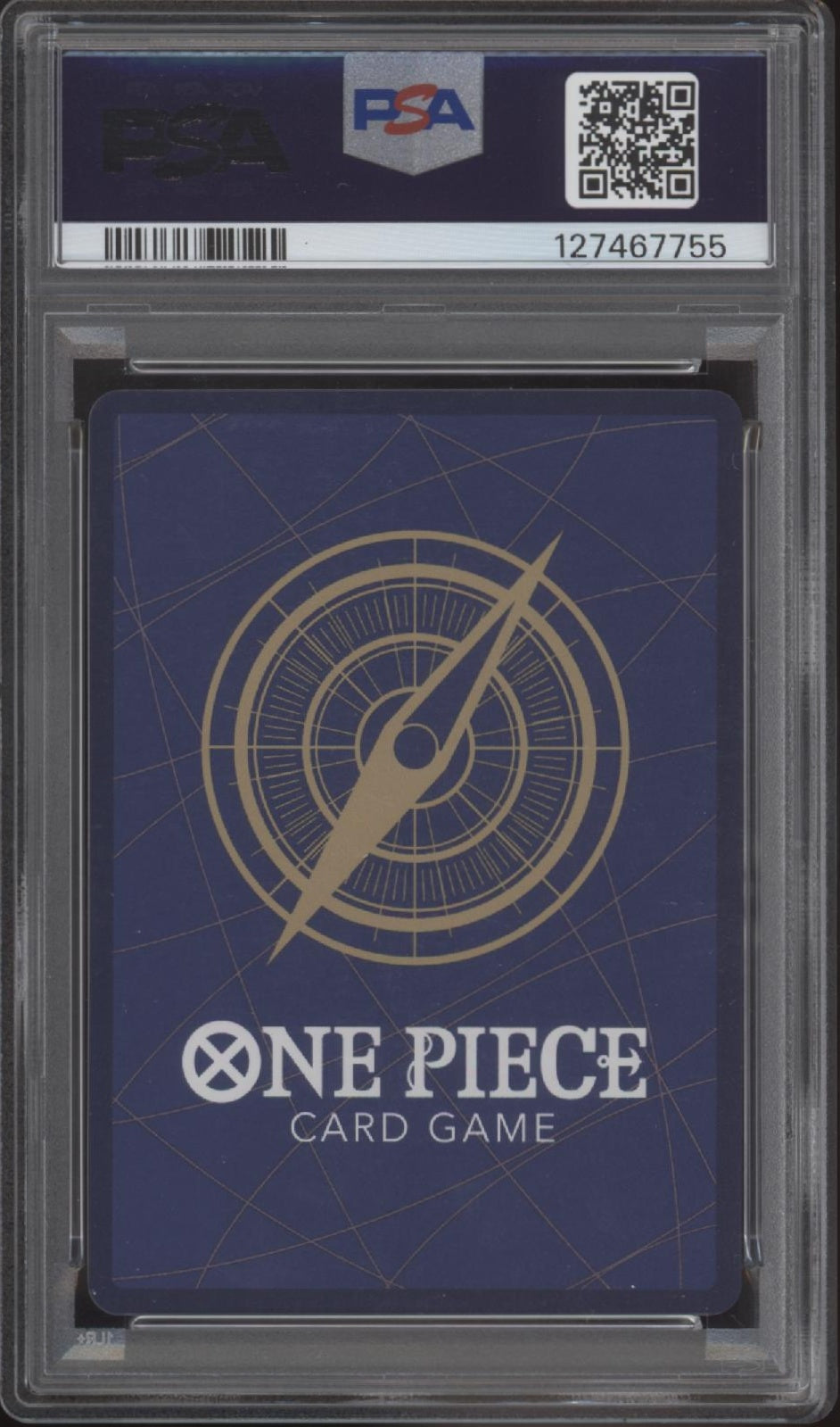 Monkey D Luffy One Piece Card Game OP03 Wanted Alternate Art #012 PSA 10