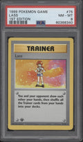 Lass Pokemon Base Set 1st Edition #75 PSA 8