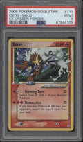 Entei Gold Star Pokemon EX Unseen Forces Holo #113 PSA 9