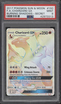 Charizard GX Pokemon Burning Shadows Secret Full Art #150 PSA 9