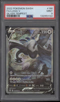 Lugia V Pokemon Silver Tempest Full Art #186 PSA 9