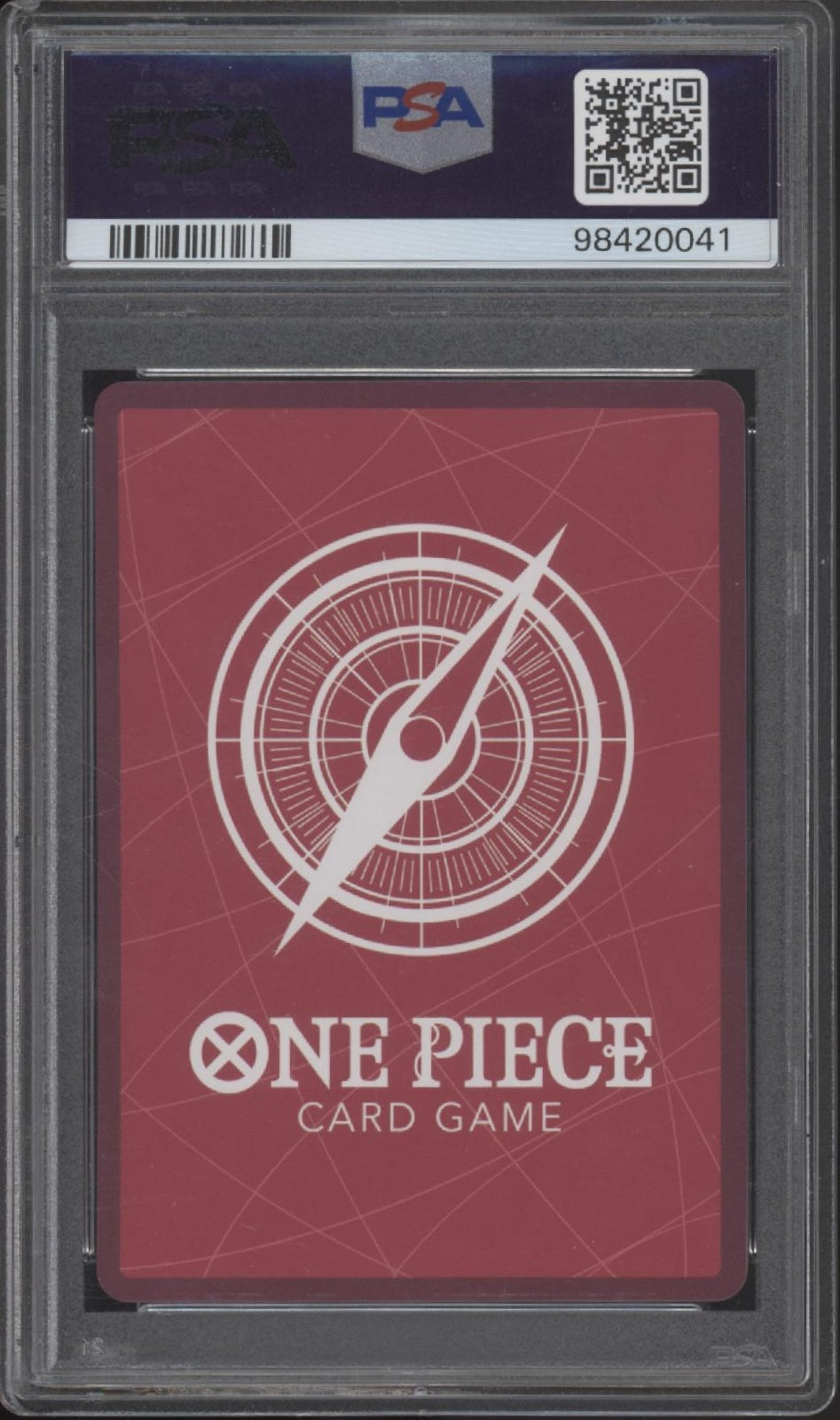 Monkey D Luffy One Piece Card Game PSA Magazine Exclusive Promo #060 PSA 10