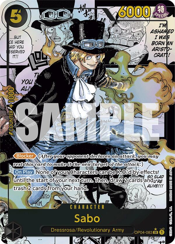 Sabo (OP04-083) (Manga) [PRB-01] - Near Mint
