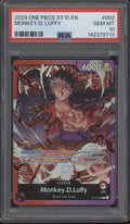 Monkey D Luffy One Piece Card Game ST10 #002 PSA 10