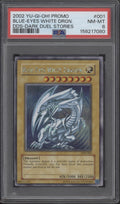 Blue-Eyes White Dragon Yu-Gi-Oh! Dark Duel Stories #001 PSA 8