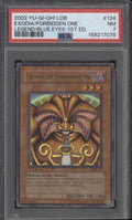 Exodia the Forbidden One Yu-Gi-Oh! Glossy LOB 1st Edition #124 PSA 7