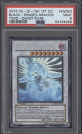 Black Winged Dragon Yu-Gi-Oh! TSHD Ghost Rare #EN040 PSA 9