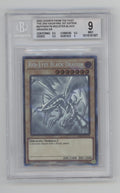 Red-Eyes Black Dragon Yu-Gi-Oh! Ghosts From the Past 2nd Haunting 1st Ed BGS 9