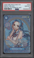 Nefeltari Vivi One Piece Card Game EB03 Special Alternate Art #024 PSA 10