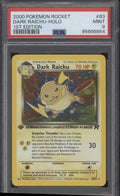 Dark Raichu Pokemon Team Rocket 1st Edition Holo #83 PSA 9 #1