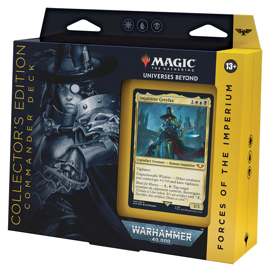 Universes Beyond: Warhammer 40,000 - Commander Deck (Forces of the Imperium - Collector's Edition)