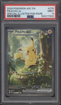 Pikachu ex Pokemon Ascended Heroes Special Illustration Rare #276 PSA 9
