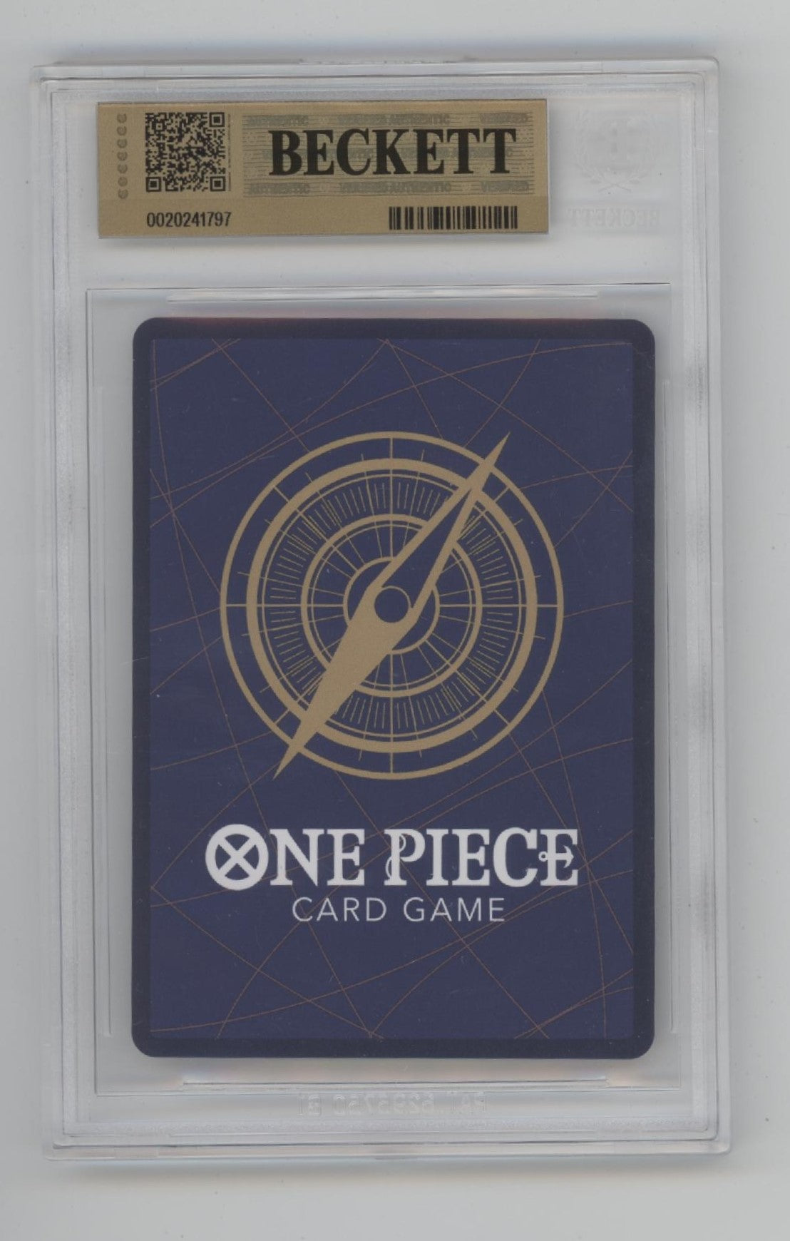 Zeus One Piece Card Game Adventures of Kami's Island #106 Becket 10 Pristine