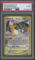 Charizard Pokemon Crystal Guardians Holo #4 PSA 4