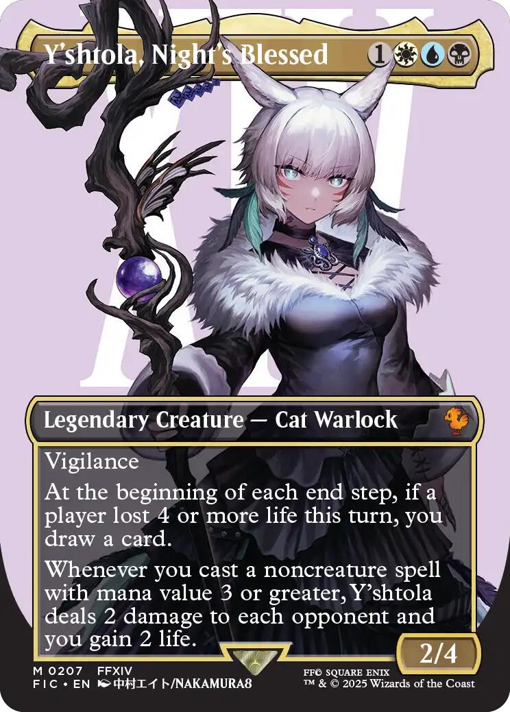 Y'shtola, Night's Blessed (Borderless) [FIC] - Near Mint