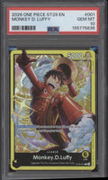 Monkey D Luffy One Piece Card Game ST29 #001 PSA 10 #2