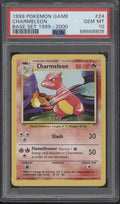 Charmeleon Pokemon Base Set #24 PSA 10