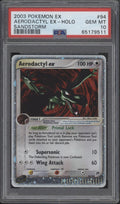 Aerodactyl ex Pokemon Sandstorm Holo #94 PSA 10