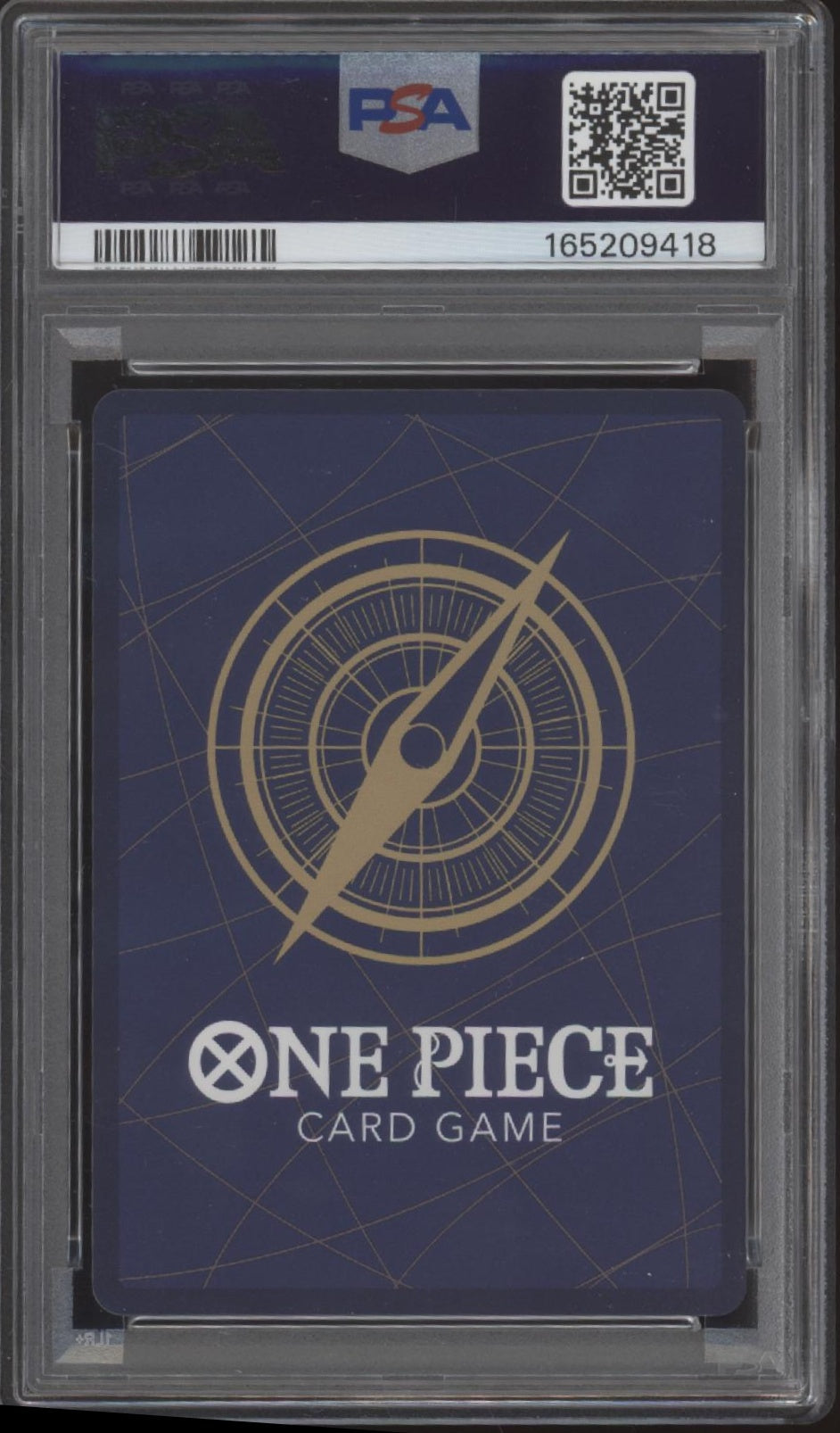 Monkey D Luffy One Piece Card Game English Version 1st Anniversary Set #6 PSA 10