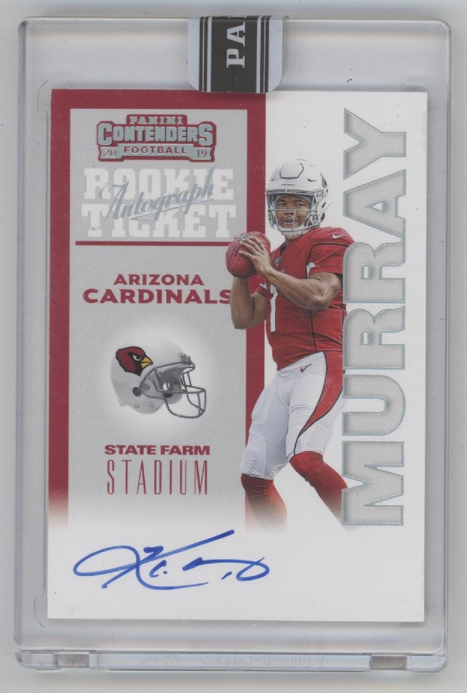 Kyler Murray 2019 Panini Contenders Rookie Ticket RC Black Box Auto 1 of 1 #1998-KM