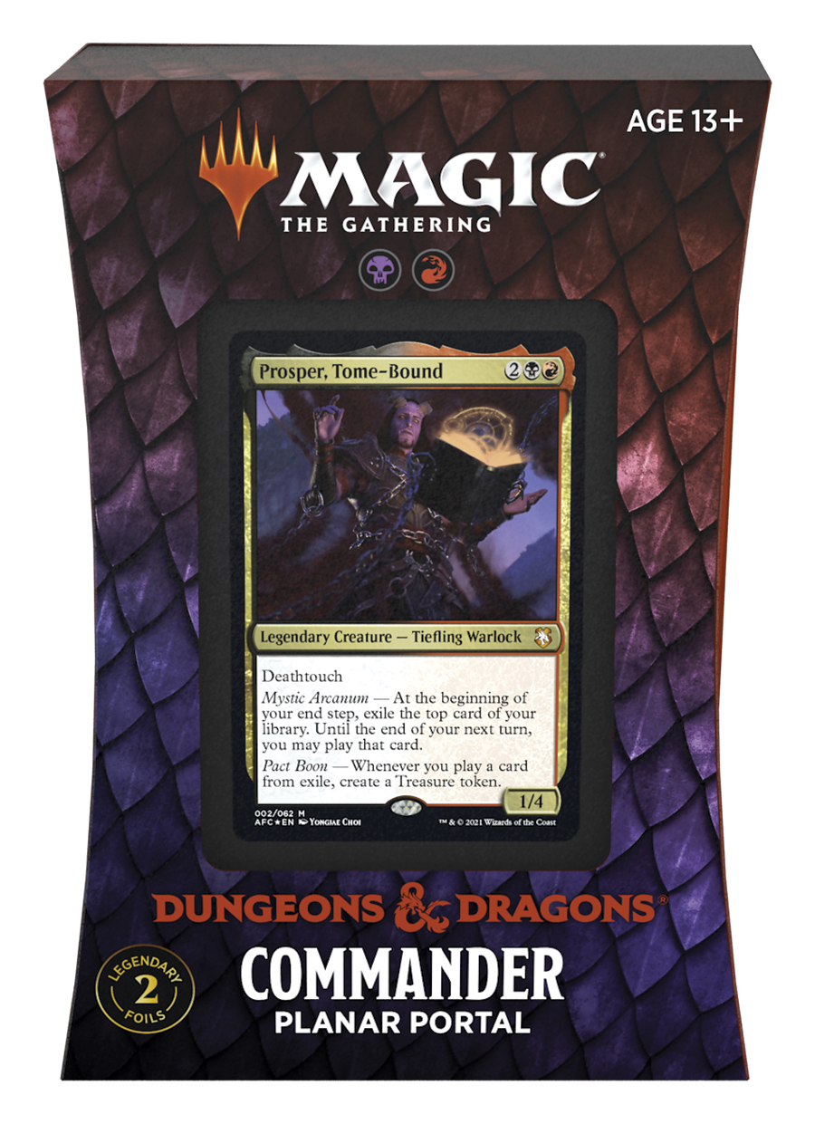 Dungeons & Dragons: Adventures in the Forgotten Realms - Commander Deck Display