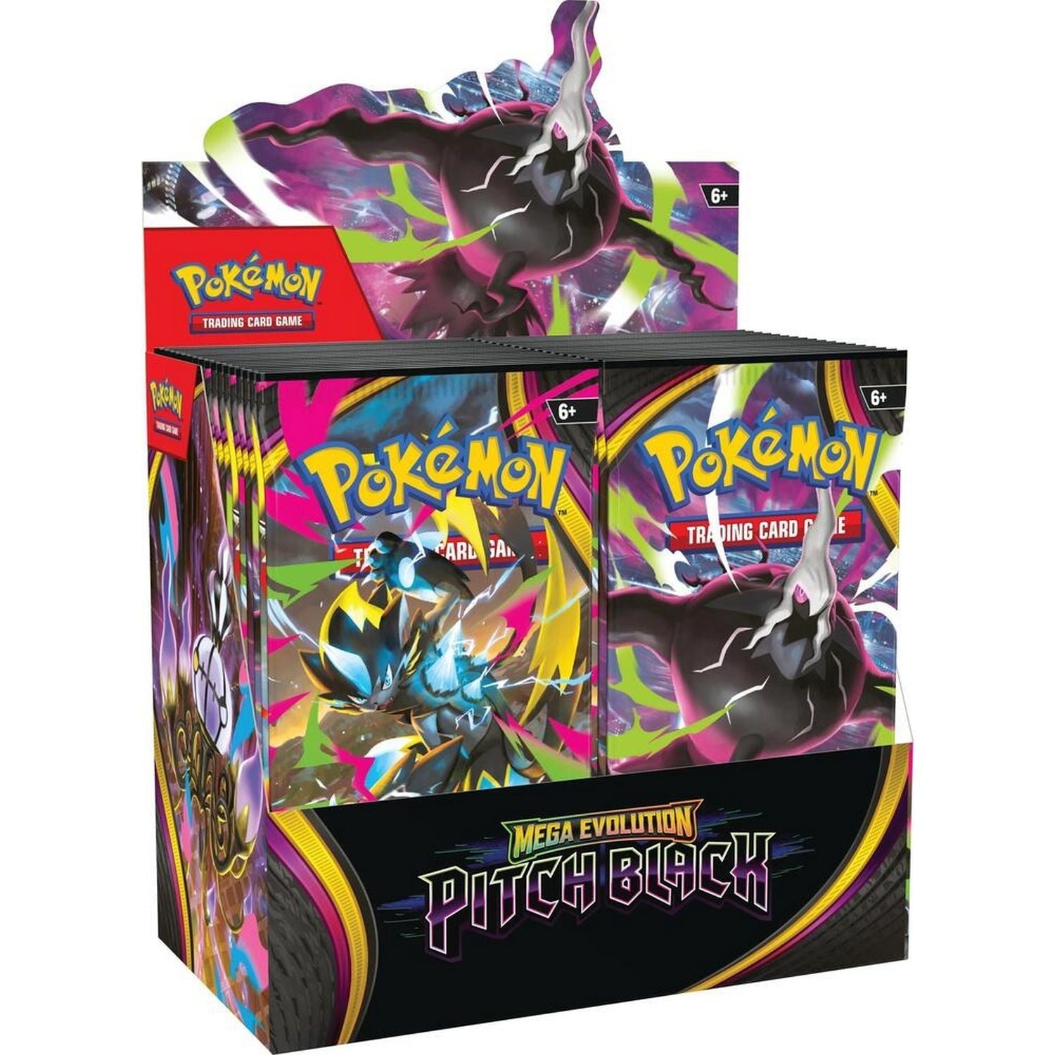 Pokemon: Mega Evolution Pitch Black Booster Box (ME05) *Expected Release Date 07-17-2026*