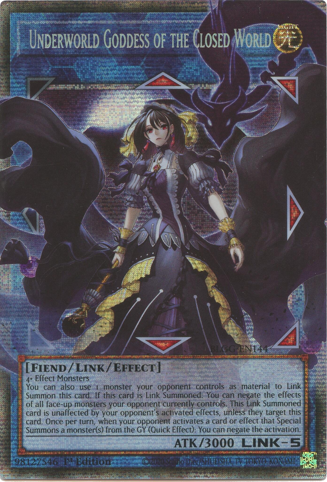 Underworld Goddess of the Closed World (Starlight Rare) [BLGG-EN144] Starlight Rare