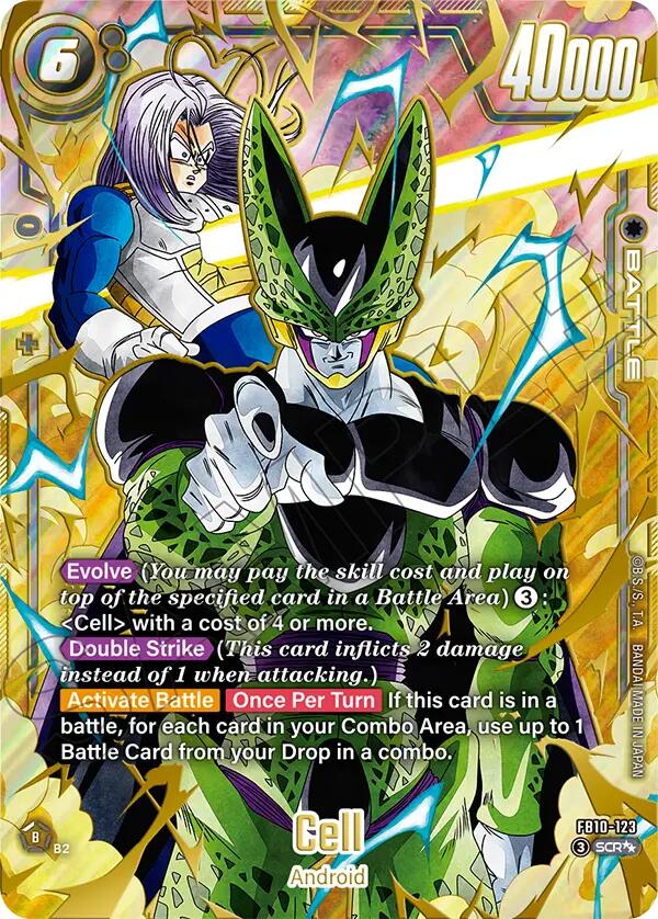 Cell (FB10-123) (Super Alternate Art) [Cross Force]