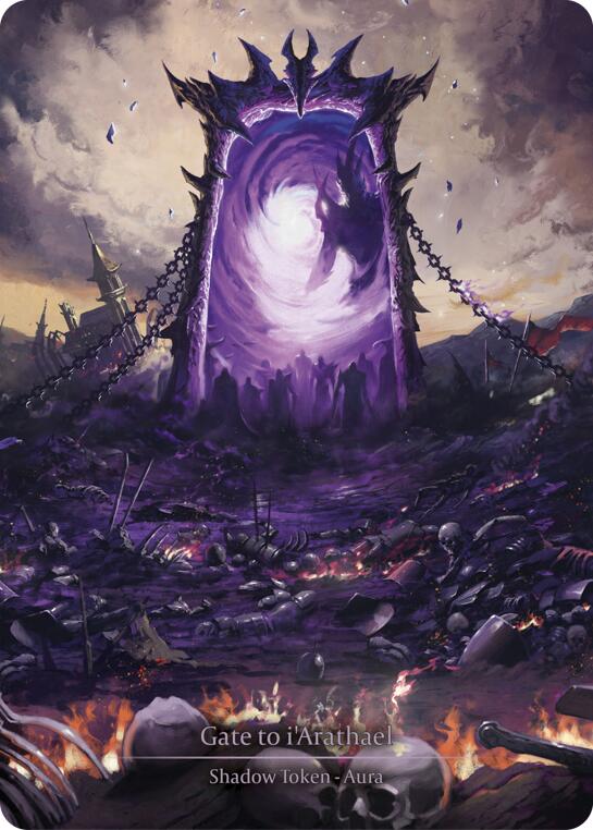 Gate to i'Arathael (Marvel) [IAR222-MV] (Omens of the Third Age)  Cold Foil