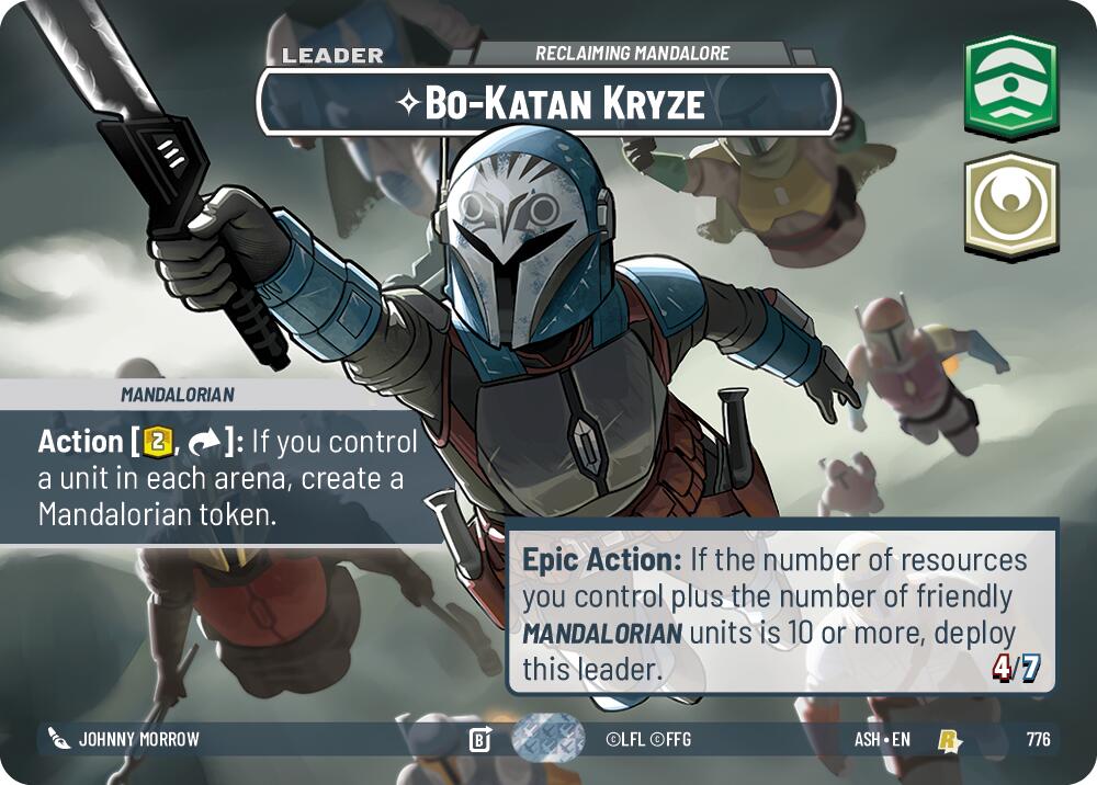 Bo-Katan Kryze - Reclaiming Mandalore (776) (Showcase) (776) [Ashes of the Empire]
