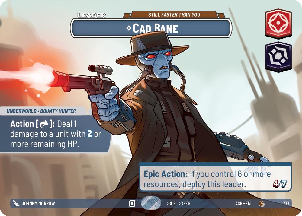 Cad Bane - Still Faster Than You (777) (Showcase) (777) [Ashes of the Empire]