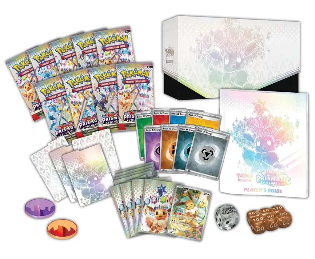 **RIPPED** Pokemon - TCG - Prismatic Evolutions Elite Trainer Box