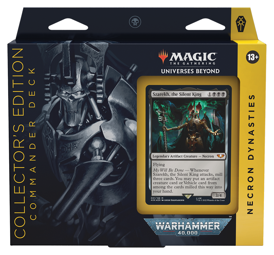 Universes Beyond: Warhammer 40,000 - Commander Deck (Necron Dynasties - Collector's Edition)