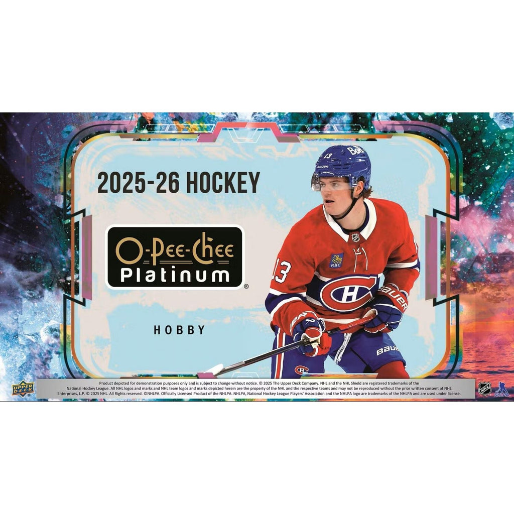 2025-26 Upper Deck O-Pee-Chee Platinum Hockey Hobby Box *Contact Us To Order*