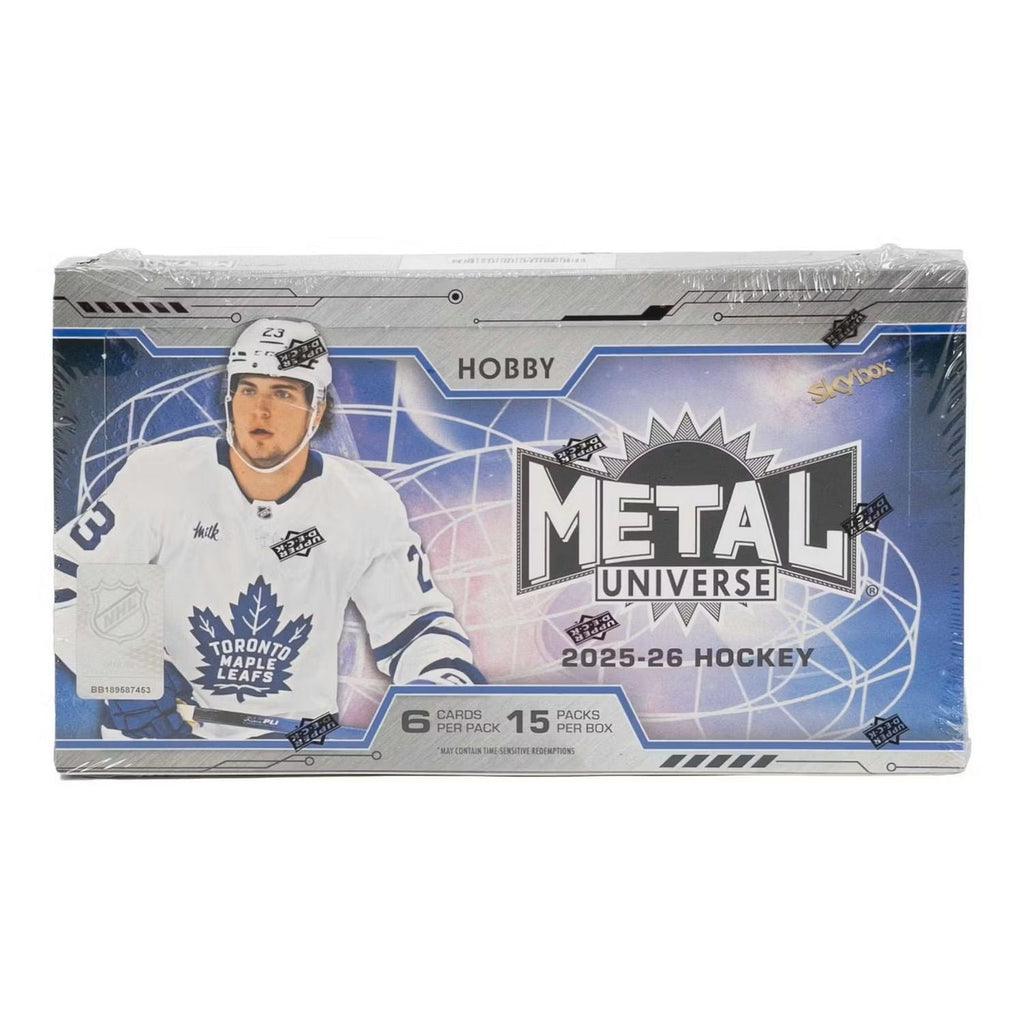 2025-26 Upper Deck Skybox Metal Universe Hockey Hobby Box *Contact Us To Order*
