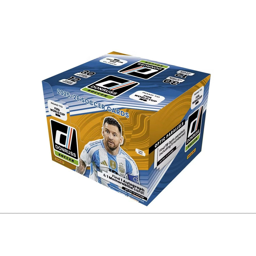 2025-26 Panini Donruss Road to FIFA World Cup Soccer Hobby Box