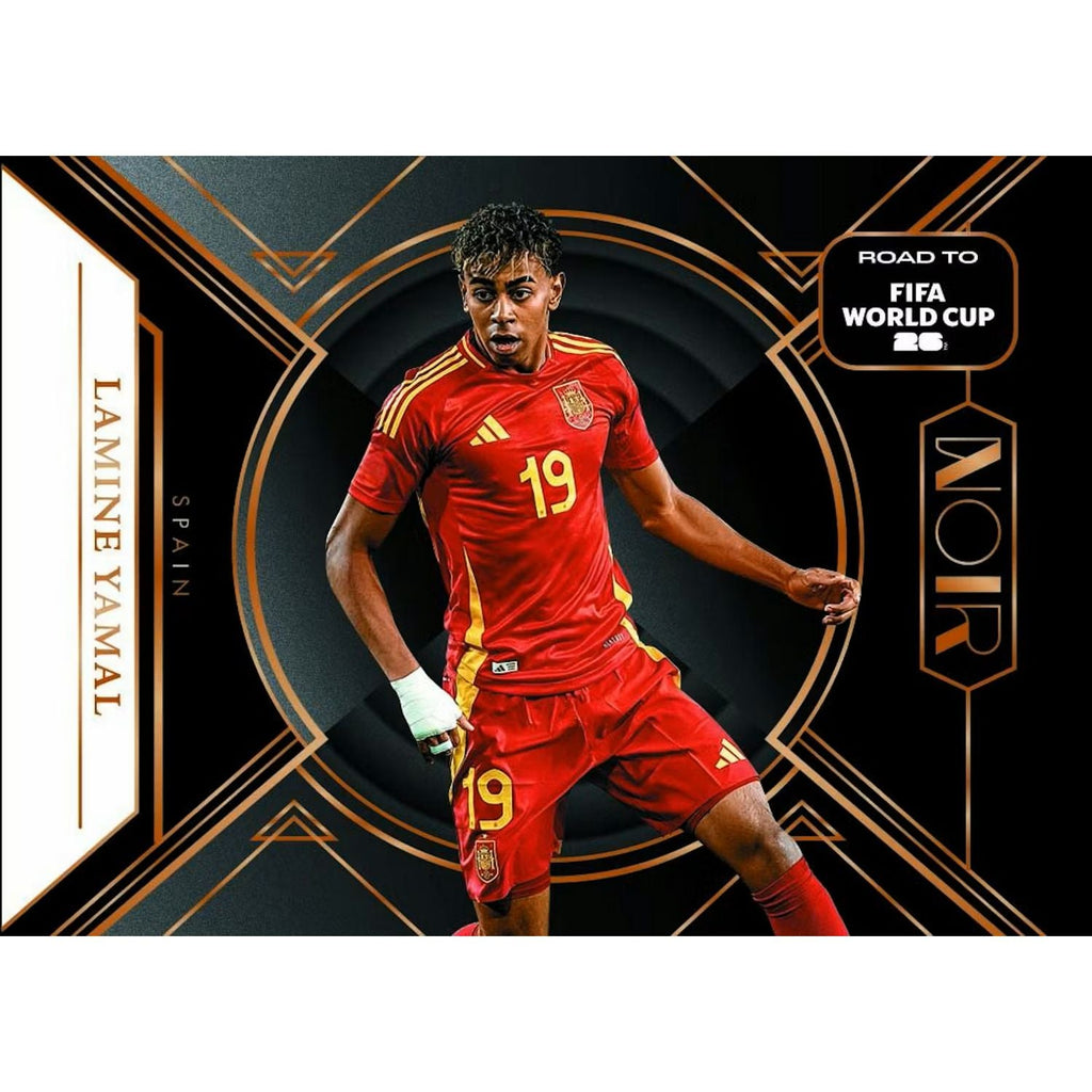 2025-26 Panini Noir Road to FIFA World Cup Soccer Hobby 3-Box Case