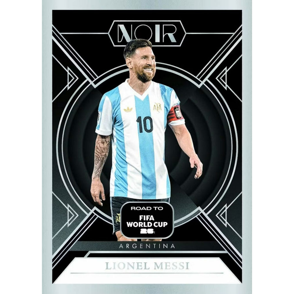 2025-26 Panini Noir Road to FIFA World Cup Soccer Hobby 3-Box Case
