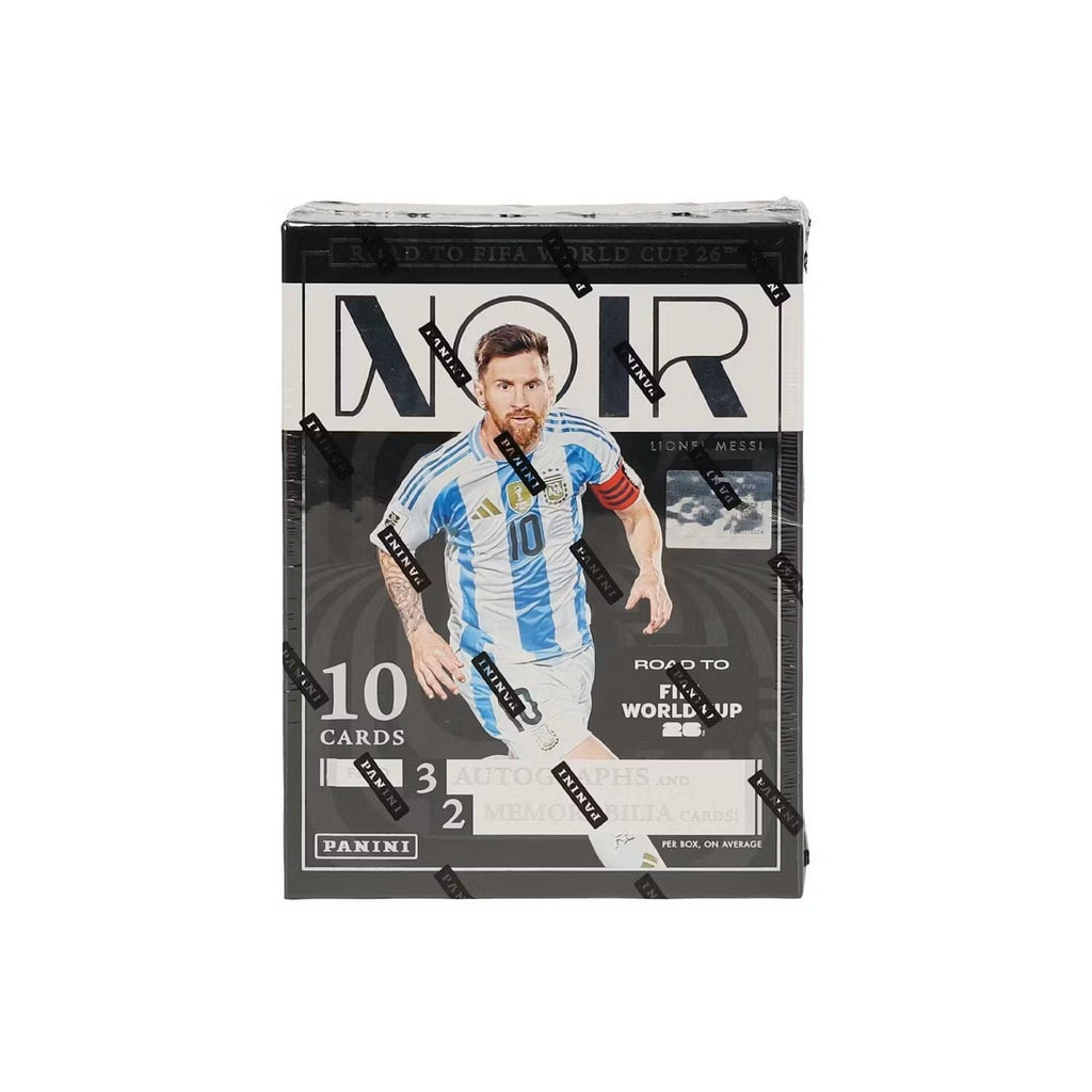 2025-26 Panini Noir Road to FIFA World Cup Soccer Hobby 3-Box Case