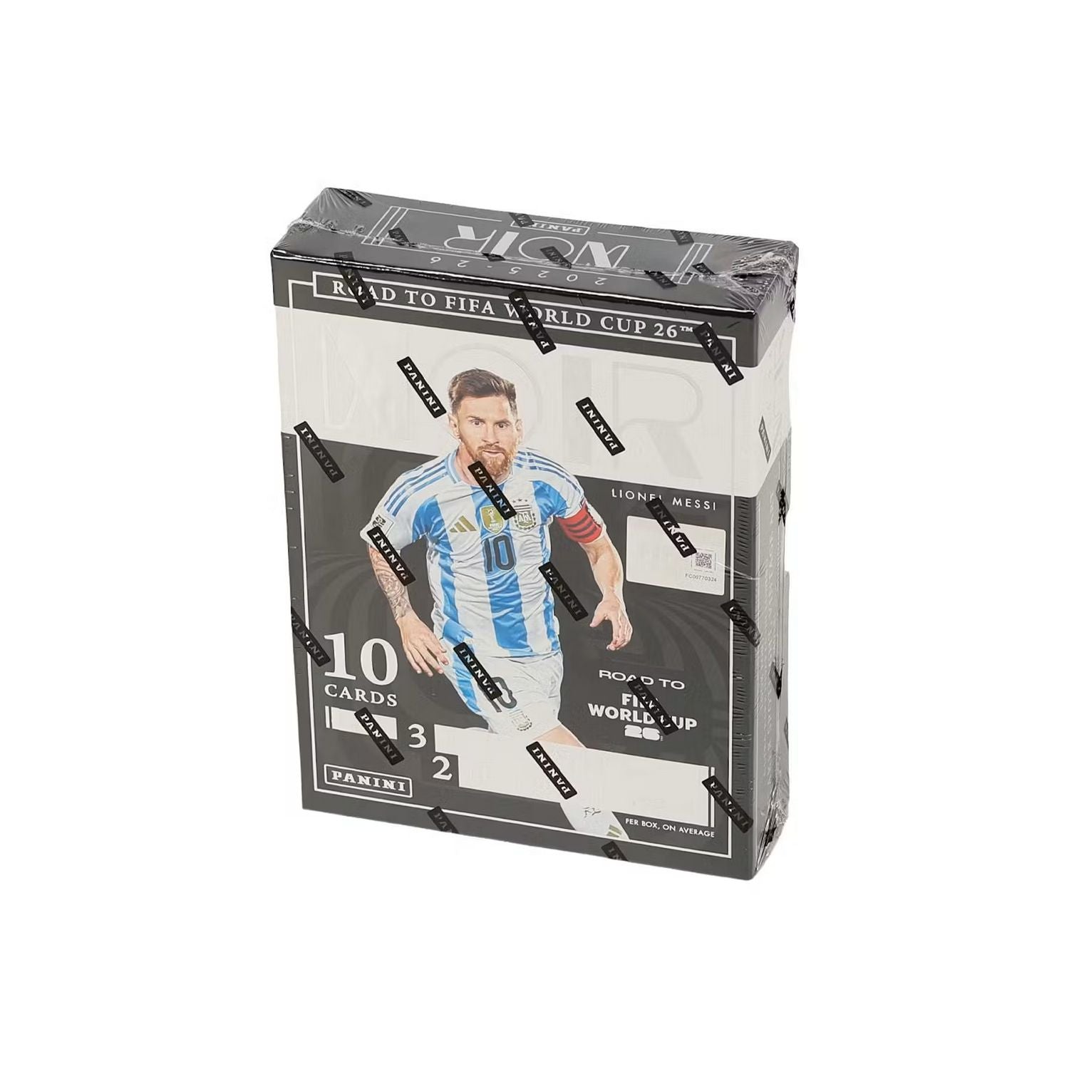 2025-26 Panini Noir Road to FIFA World Cup Soccer Hobby 3-Box Case