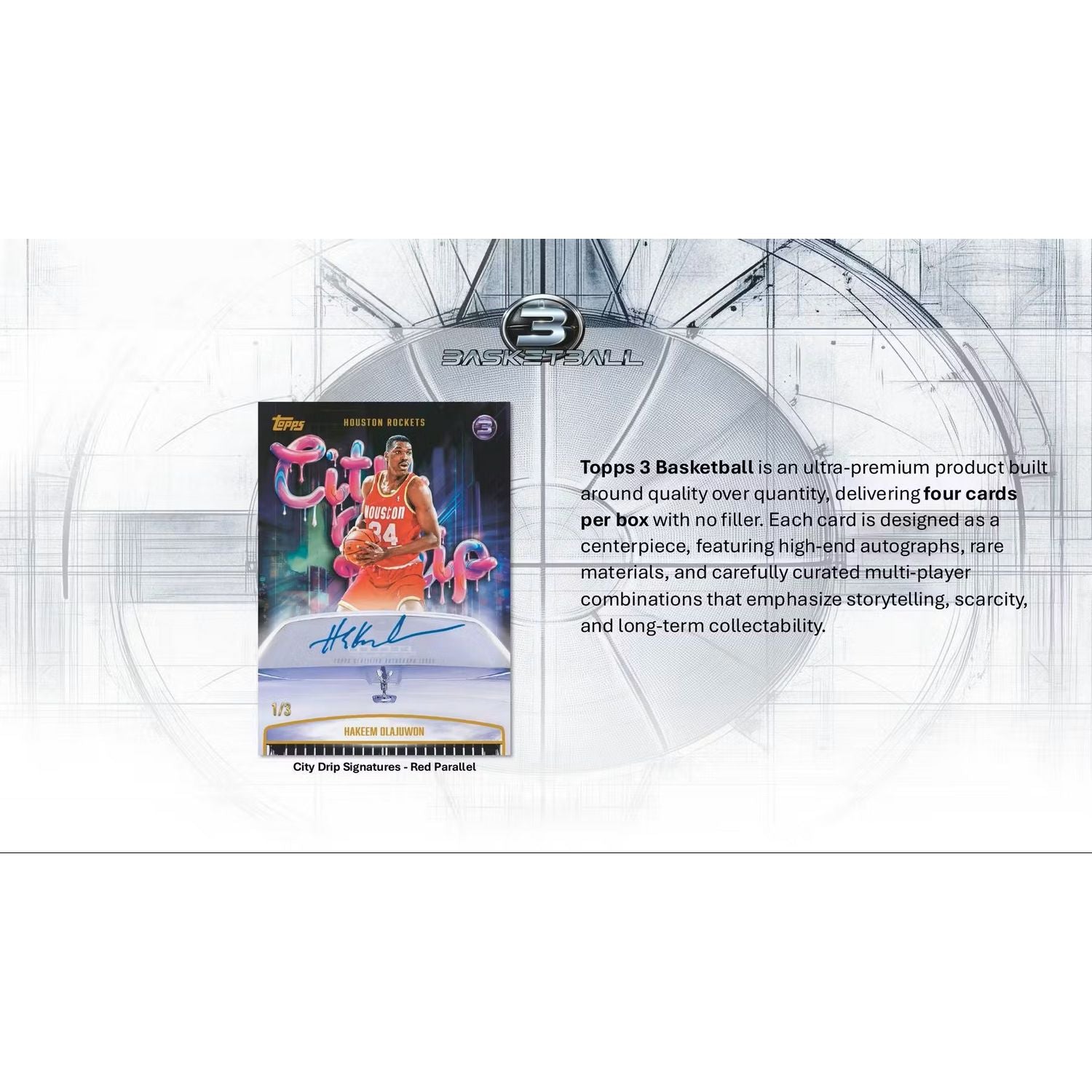2025-26 Topps Three Basketball Hobby Box