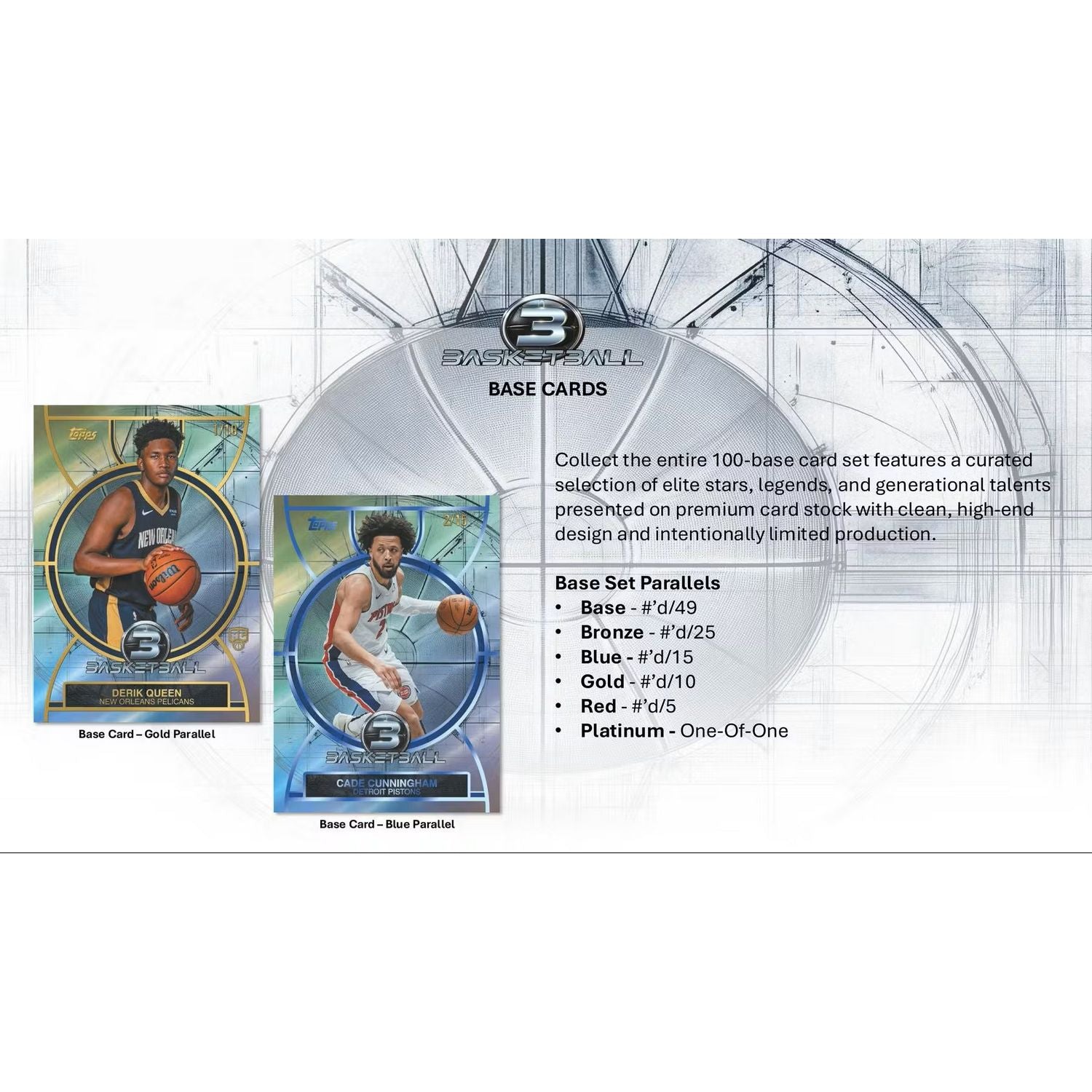 2025-26 Topps Three Basketball Hobby Box