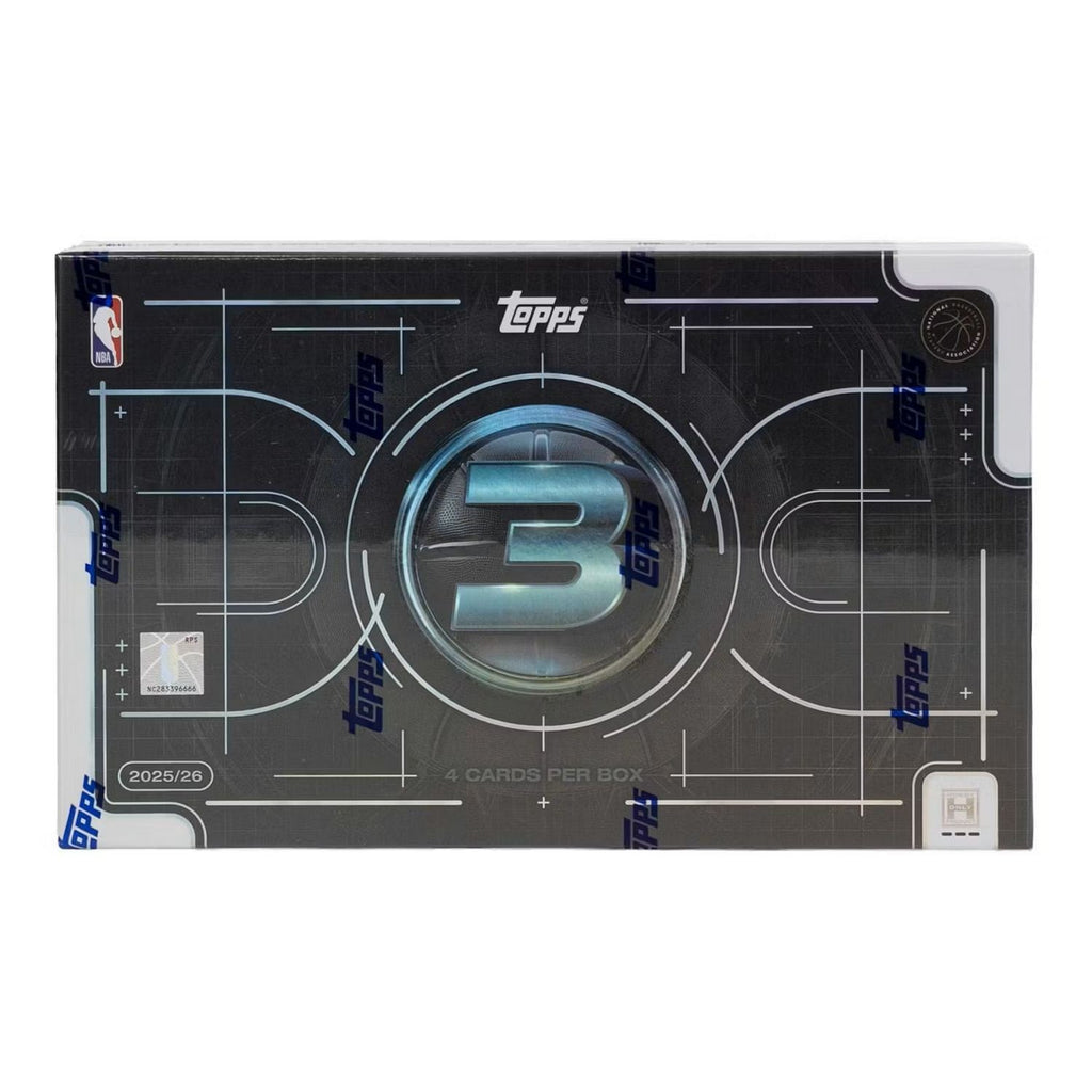 2025-26 Topps Three Basketball Hobby Box