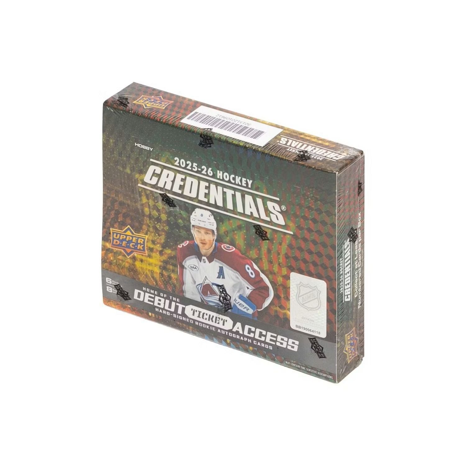 2025-26 Upper Deck Credentials Hockey Hobby Box *Contact Us To Order*